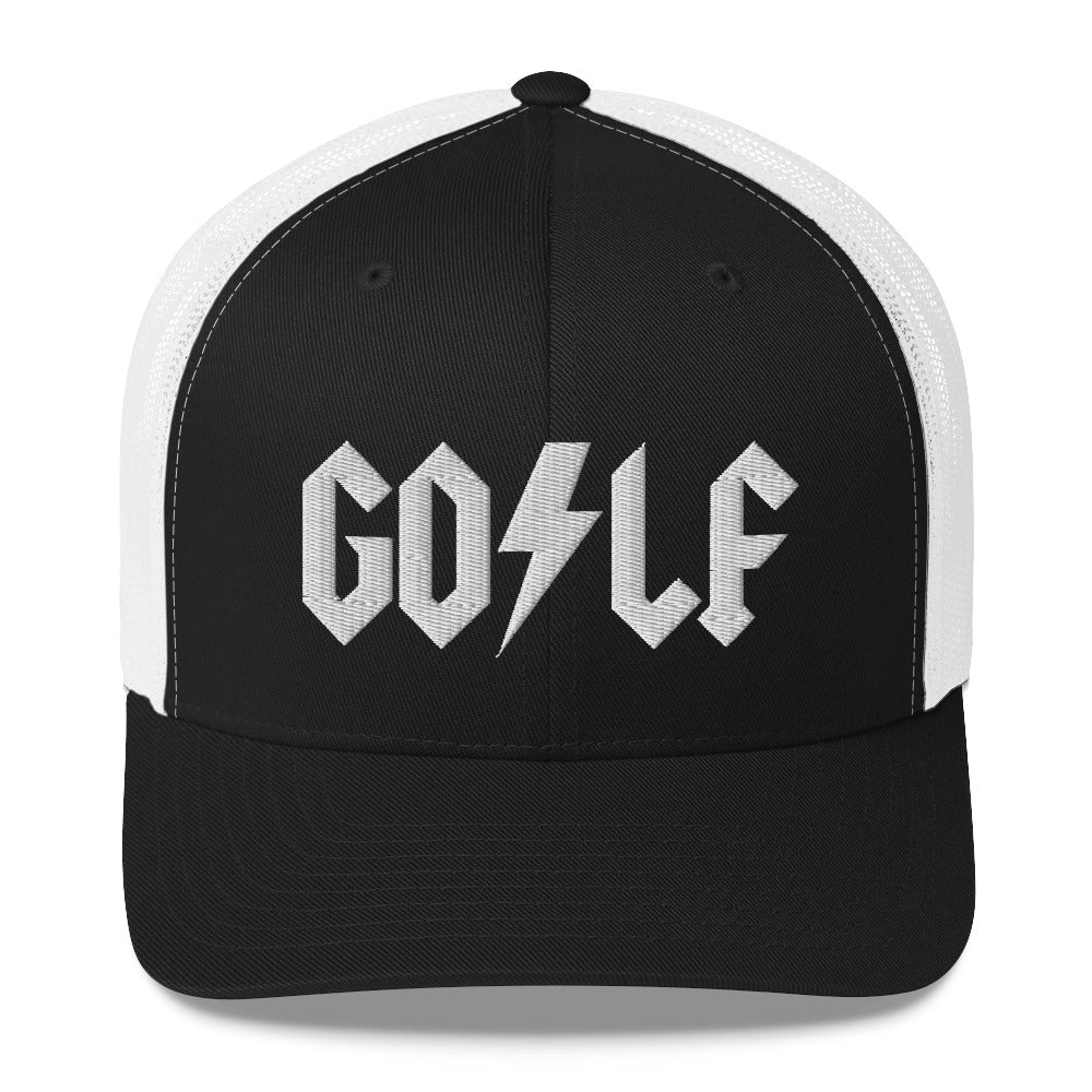 For Those About to GOLF... We Salute You! Trucker Cap