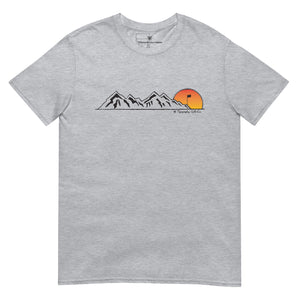 Mountains and Pin T-Shirt